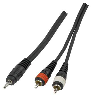 JACK 3.5 MACHO ST – 2 RCA