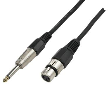 JACK 6.3 MACHO – XLR HEMBRA