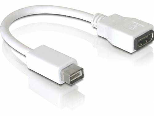 Adaptador cable DVI mini Mac macho > HDMI hembra