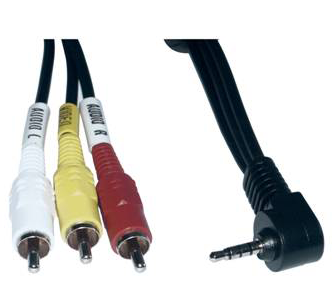 JACK 3.5 (4) MACHO – 3 RCA MACHO