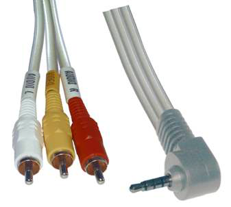 JACK 3.5 (4) MACHO – 3 RCA MACHO ( SONY )