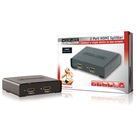 Divisor HDMI® de 2 puertos