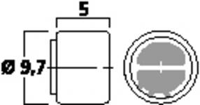 Cápsula micro back electret de ALTA calidad (cardioide).