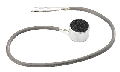 Cápsula micro electret de calidad (omnidireccional), con 150 mm de cable blindado