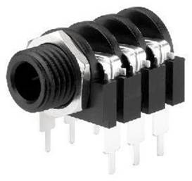 MZT-213 Conector JACK 6.3 ESTEREO CHASIS