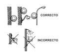 Modo de colocación: se ha de evitar que la luminaria controlada ilumine directamente el sensor.