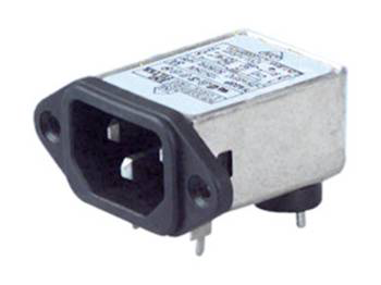 Base IEC 320 + filtro de línea RFI/EMI