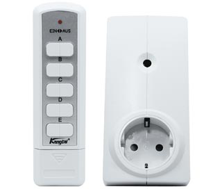 CONJUNTO INTERUPTOR MANDO A DISTANCIA + 1 RECEPTOR