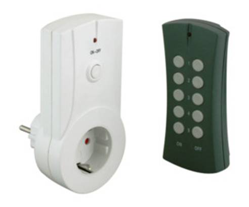 CONJUNTO INTERUPTOR MANDO A DISTANCIA + 1 RECEPTOR