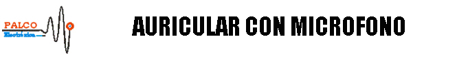 auricular con microfono