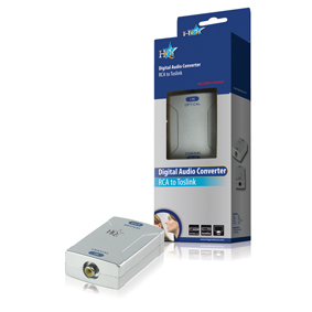 Conversor de audio digital RCA a Toslink
