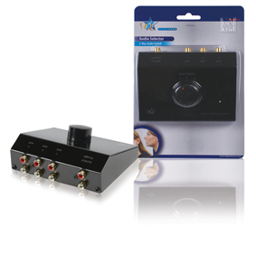 3-way stereo input control box